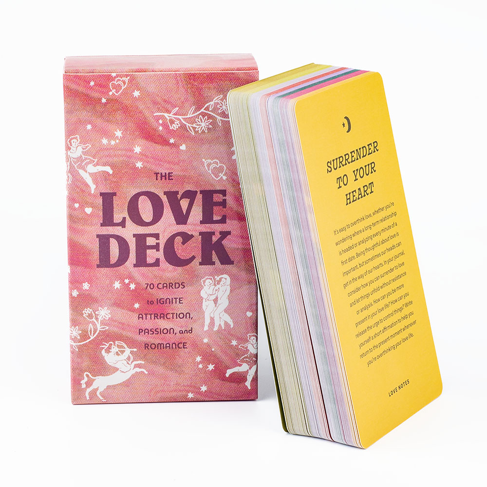 Tarot Cards Deck With Guidebook - The Love Deck Cards 70Pcs Tarot