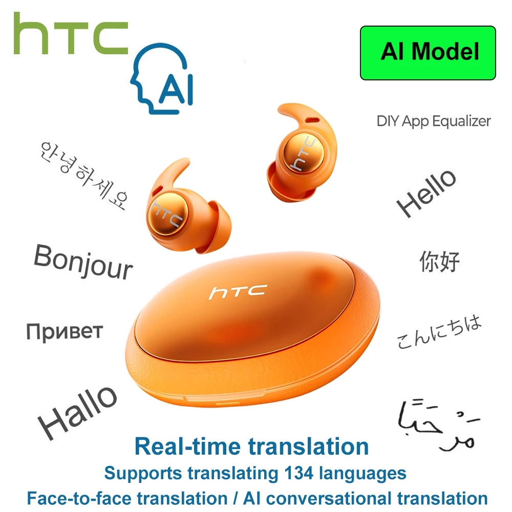 Video Games - HTC NE76 Sleep Earbuds AI Translator