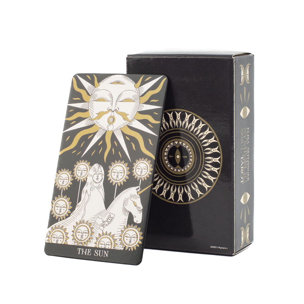 78Pcs Symbolic Soul Tarot Card - Tarot Cards Deck With Guidebook 评论和价格