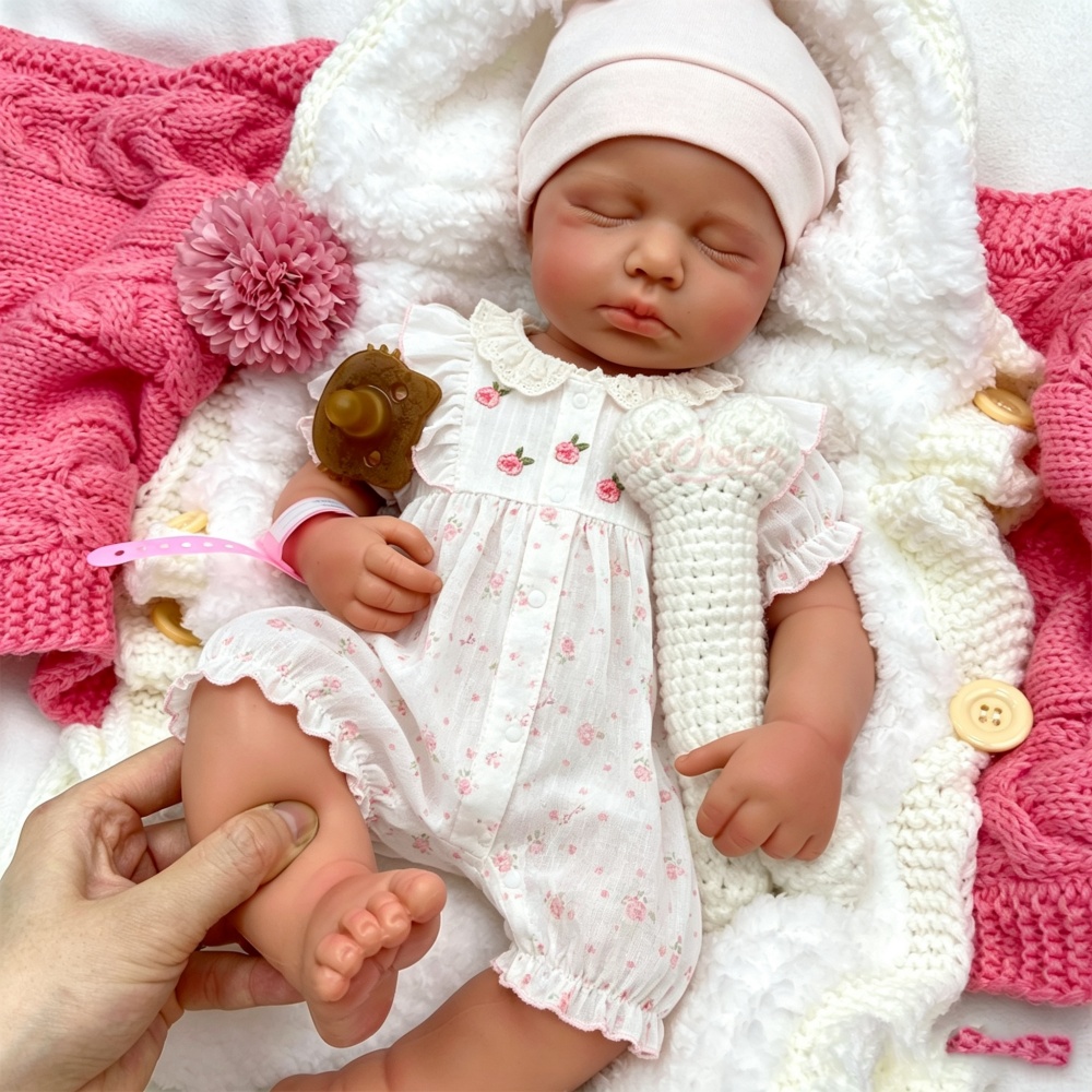 50cm Visible Veins Loulou Sili - Reborn Baby Doll Silicone Realistic 评论和价格