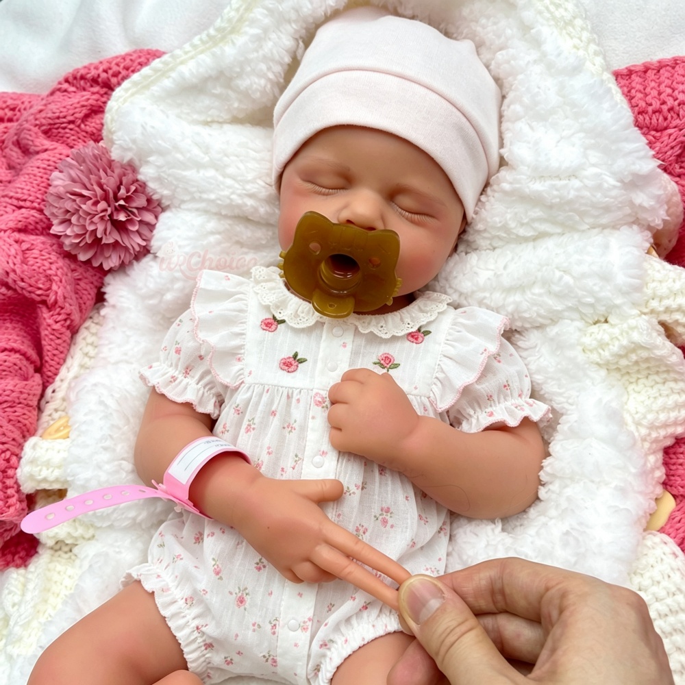 50cm Visible Veins Loulou Sili - Reborn Baby Doll Silicone Realistic 评论和价格
