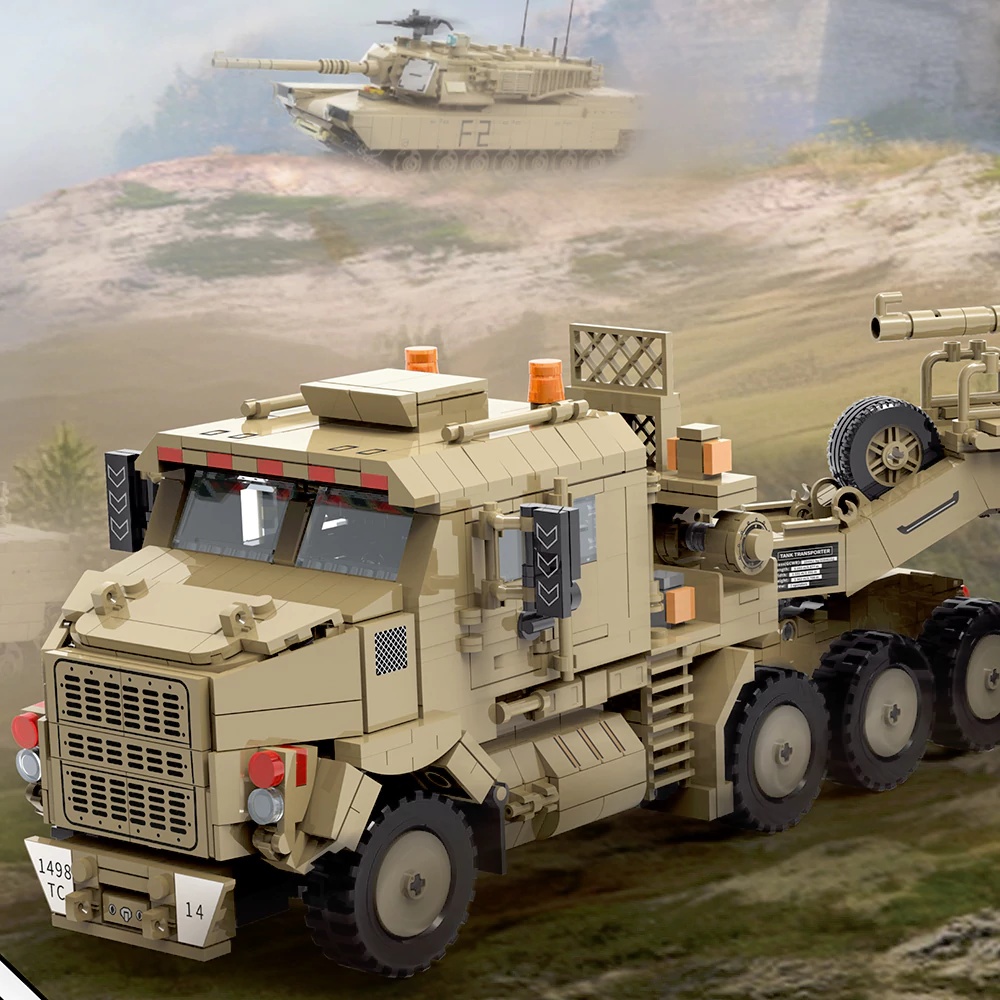 Military WW2 M1070 Armored Veh - Lego Compatible Military Tank 评论和价格