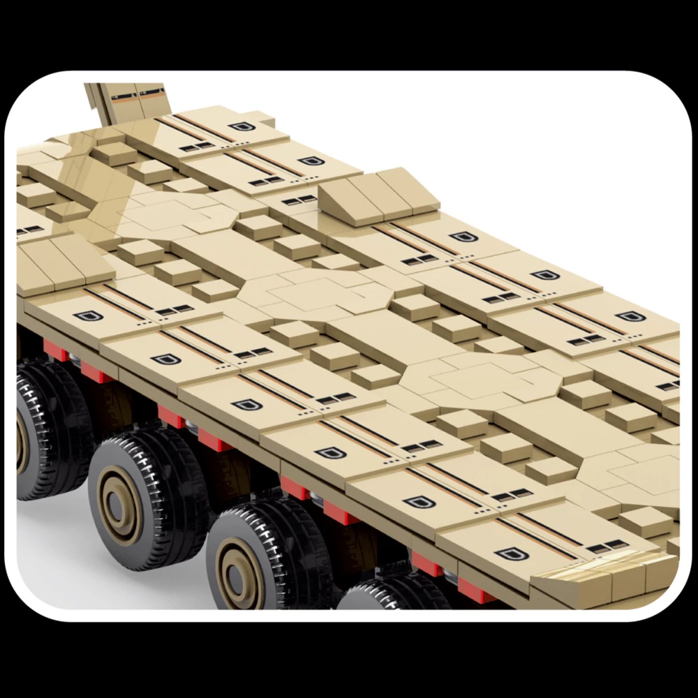 Military WW2 M1070 Armored Veh - Lego Compatible Military Tank 评论和价格