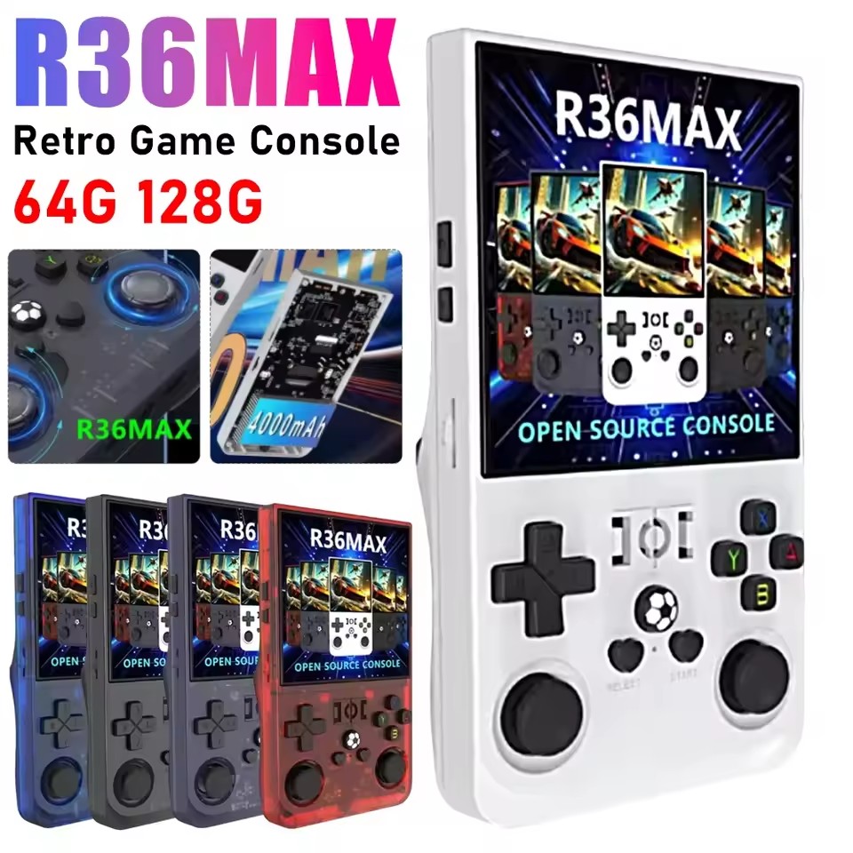 R36MAX Retro Handheld Game Con - Retro Handheld Game Console R36S 评论和价格
