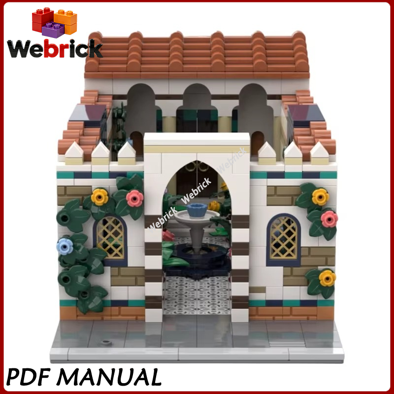 Vintage Spanish Style Garden M - Building Blocks 评论和价格