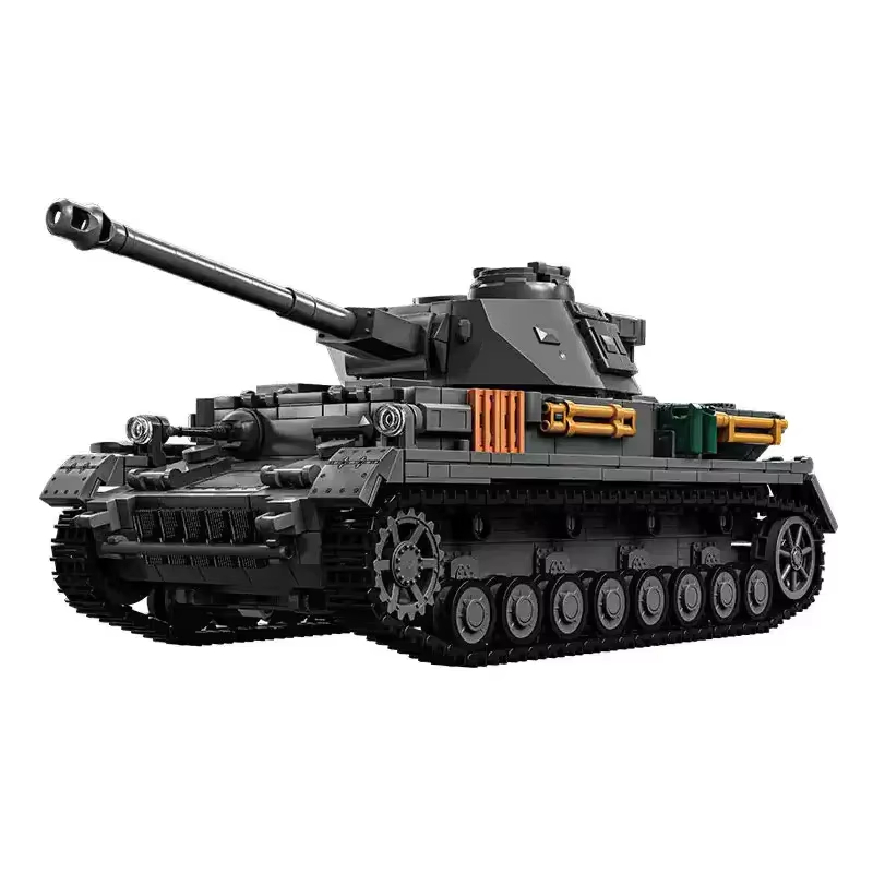 1419 PCS 1:28 GER DE Panzer IV - Lego Compatible Military Tank 评论和价格