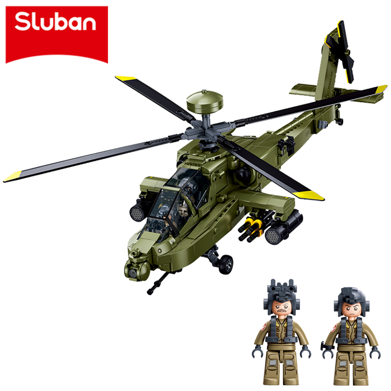 Sluban M38‑B1536 Boeing AH‑64D - Lego Compatible Military Tank 评论和价格
