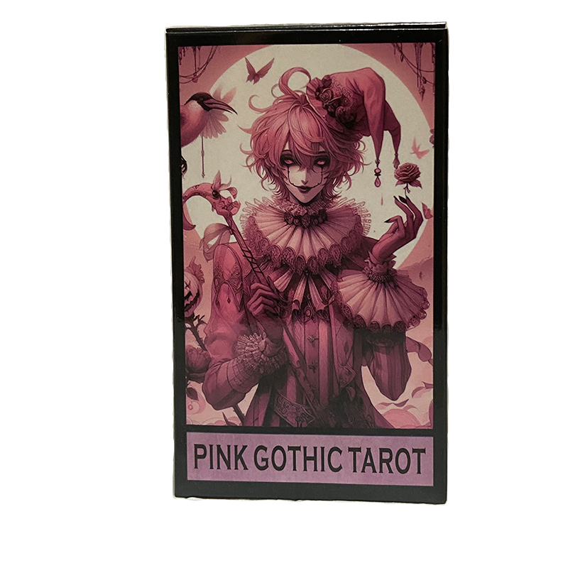 Pink Gothic Tarot Deck 78 Card - Tarot Cards Deck With Guidebook 评论和价格