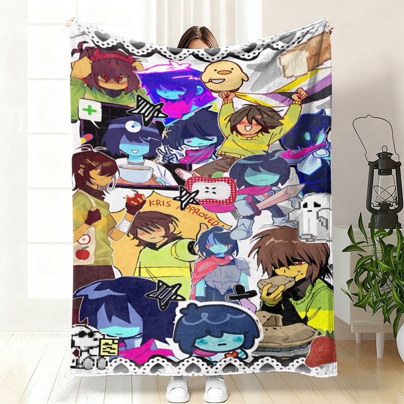 Hot Deltarune Blanket Fleece S - Video Games 评论和价格