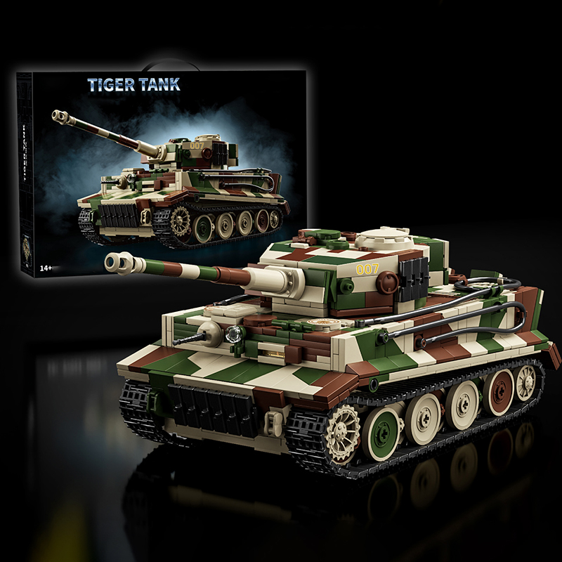 1:28 German Tiger Tank Buildin - Lego Compatible Military Tank 评论和价格
