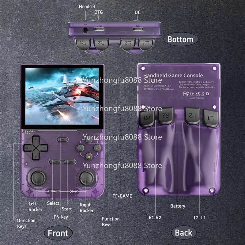 L K36 Handheld Game Console 3. - Retro Handheld Game Console R36S 评论和价格