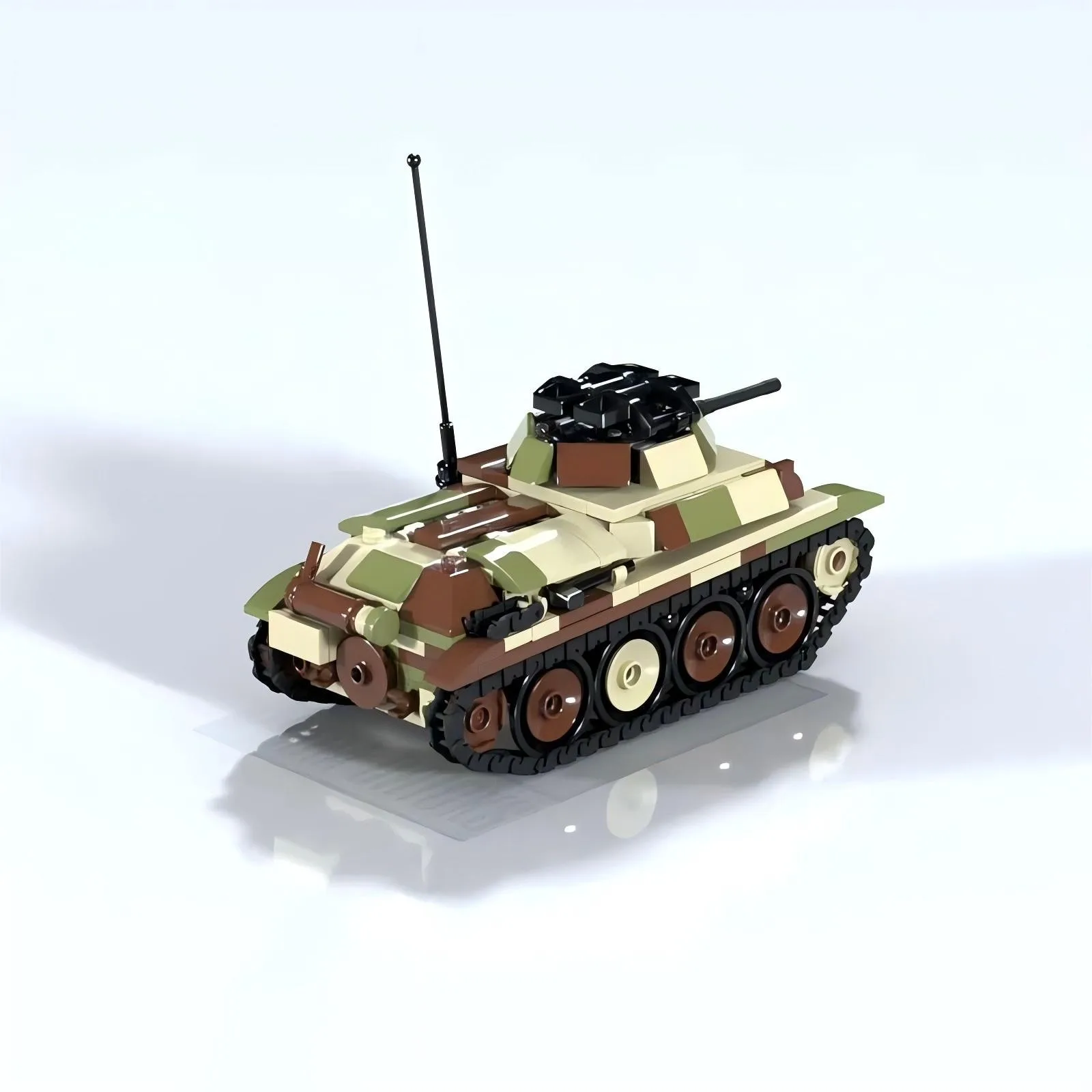  High-Tech Equipment Infantry  - Lego Compatible Military Tank 评论和价格